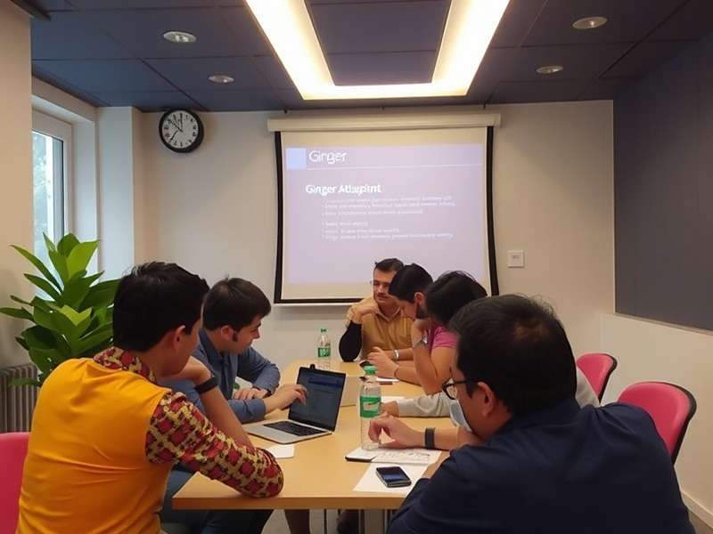 Ginger Sprint community meetup in Bangalore